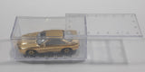 Rare Sohbi Lexus SC400 Style Gold Chrome Die Cast Toy Car Vehicle in Case