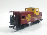 Bachmann Santa Fe ASTF 999628 Dark Red and Yellow Caboose Train Car Hopper HO Scale - Damaged