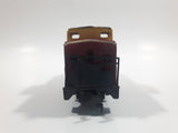 Bachmann Santa Fe ASTF 999628 Dark Red and Yellow Caboose Train Car Hopper HO Scale - Damaged