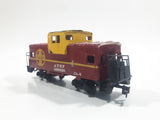 Bachmann Santa Fe ASTF 999628 Dark Red and Yellow Caboose Train Car Hopper HO Scale - Damaged