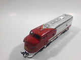 Bachmann Santa Fe 307 Red and Chrome Freight Train Diesel Engine Locomotive HO Scale Not Tested