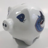 Vancouver Canucks NHL Ice Hockey White Ceramic Piggy Coin Bank - Official NHL Product - 1 Chip 1 Crack