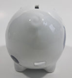 Vancouver Canucks NHL Ice Hockey White Ceramic Piggy Coin Bank - Official NHL Product - 1 Chip 1 Crack