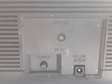 Vintage Bentley Portable TV 5" Black and White Television Model 100C VHF/UHF Radio - No Adapter - Not Tested