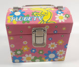2001 Warner Bros. Looney Tunes Tweety Bird with Flowers Pink Jewelry Box