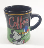 Disney Mickey's Coffee "Really Swell" All-Method Grind Disney Blend Black and Green Ceramic Coffee Mug Cup