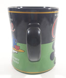 Disney Mickey's Coffee "Really Swell" All-Method Grind Disney Blend Black and Green Ceramic Coffee Mug Cup