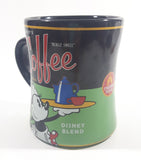 Disney Mickey's Coffee "Really Swell" All-Method Grind Disney Blend Black and Green Ceramic Coffee Mug Cup