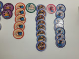 1995 King Features Syndicate Popeye The Sailor Cartoon Character Pogs / Caps Lot of 40