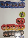 1995 King Features Syndicate Popeye The Sailor Cartoon Character Pogs / Caps Lot of 36