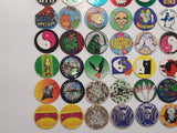 1990s Mixed Pogs / Caps Lot of 204