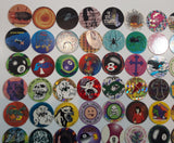 1990s Mixed Pogs / Caps Lot of 204