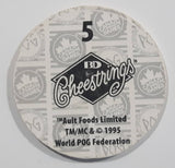 1995 Black Diamond Cheestrings #5 Monkey Themed Pog / Cap