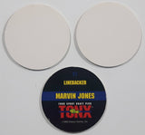 1990s NFL Football Players Pog / Cap Lot of 3