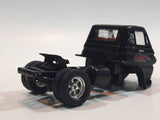 2017 Castline M2 Machines 1970 Dodge L600 Semi Truck Black Die Cast Toy Car Vehicle - No Front Wheels