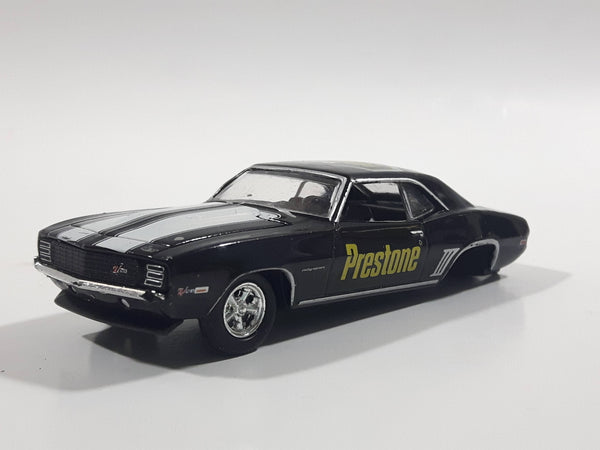2017 Castline M2 Machines '69 Camaro Prestone 90 Black Die Cast Toy Car Vehicle - No Rear Wheels