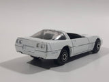 Maisto Corvete ZR-1 White Die Cast Toy Car Vehicle - No Windshield