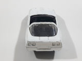 Maisto Corvete ZR-1 White Die Cast Toy Car Vehicle - No Windshield