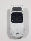 Maisto Corvete ZR-1 White Die Cast Toy Car Vehicle - No Windshield