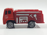 Maisto Pumper Truck Red Die Cast Toy Car Vehicle