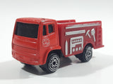 Maisto Pumper Truck Red Die Cast Toy Car Vehicle