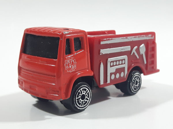 Maisto Pumper Truck Red Die Cast Toy Car Vehicle