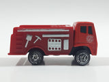 Maisto Pumper Truck Red Die Cast Toy Car Vehicle