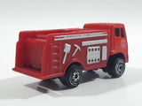 Maisto Pumper Truck Red Die Cast Toy Car Vehicle
