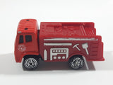 Maisto Pumper Truck Red Die Cast Toy Car Vehicle