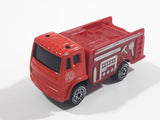 Maisto Pumper Truck Red Die Cast Toy Car Vehicle