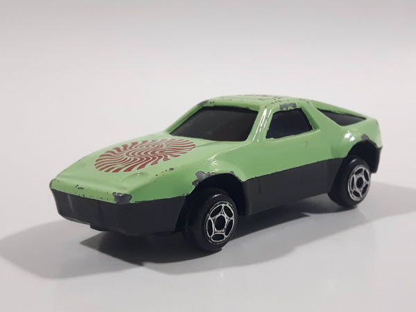 Unknown Brand #94 Light Green Die Cast Toy Car Vehicle