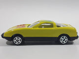 Greenbrier International #7 Yellow Die Cast Toy Car Vehicle