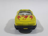 Greenbrier International #7 Yellow Die Cast Toy Car Vehicle