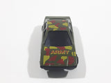Unknown Brand Army Dark Green Brown Camouflage Die Cast Toy Car Vehicle