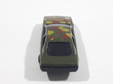 Unknown Brand Army Dark Green Brown Camouflage Die Cast Toy Car Vehicle