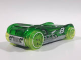 2019 Hot Wheels Super Rigs Wingstorm Semi Truck Car Hauler Translucent Green Die Cast Toy Car Vehicle