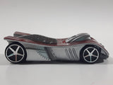 2008 Hot Wheels Motoblade Dark Red Plastic Toy Car Vehicle McDonald's Happy Meal with Crash Sound - Dead Battery