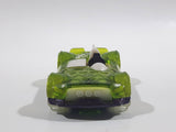 2019 Hot Wheels X-Raycers Monteracer Clear Lime Green Die Cast Toy Race Car Vehicle