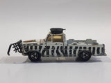 Vintage Majorette Dodge Simca White Safari Truck with Black stripes 1/80 Scale Die Cast Toy Car Vehicle