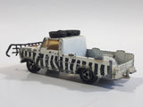Vintage Majorette Dodge Simca White Safari Truck with Black stripes 1/80 Scale Die Cast Toy Car Vehicle