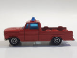 Vintage Majorette Dodge Simca Red Tow Truck 1/80 Scale Die Cast Toy Car Vehicle