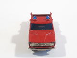 Vintage Majorette Dodge Simca Red Tow Truck 1/80 Scale Die Cast Toy Car Vehicle