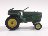 Vintage John Deere Green Die Cast Toy Car Vehicle - Missing Roof