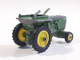 Vintage John Deere Green Die Cast Toy Car Vehicle - Missing Roof