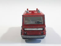 Vintage PlayArt Fire Tender Fire Truck Red Die Cast Toy Car Vehicle - Made in Hong Kong