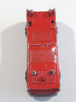Vintage PlayArt Fire Tender Fire Truck Red Die Cast Toy Car Vehicle - Made in Hong Kong