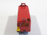 Vintage PlayArt Double Decker Bus Red Die Cast Toy Car Vehicle Missing Second Level - Made in Hong Kong