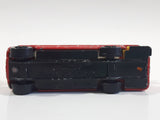 Vintage PlayArt Double Decker Bus Red Die Cast Toy Car Vehicle Missing Second Level - Made in Hong Kong