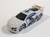 2011 Maisto Marvel Spider Sense Spider-Man Street Speeder White Die Cast Toy Car Vehicle