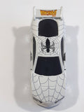 2011 Maisto Marvel Spider Sense Spider-Man Street Speeder White Die Cast Toy Car Vehicle